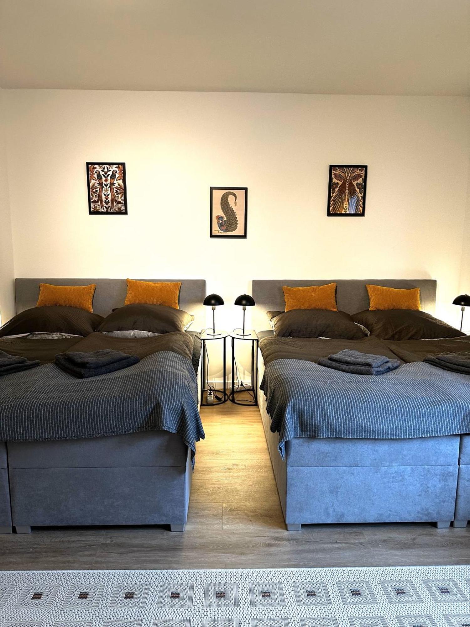 Apartament Rtr Essen - Fuer Bis Zu 8 Personen - Voll Ausgestattet - Zentral Limbecker Platz - Messe - Uniklinikum - Smart Tv - Modern Zewnętrze zdjęcie