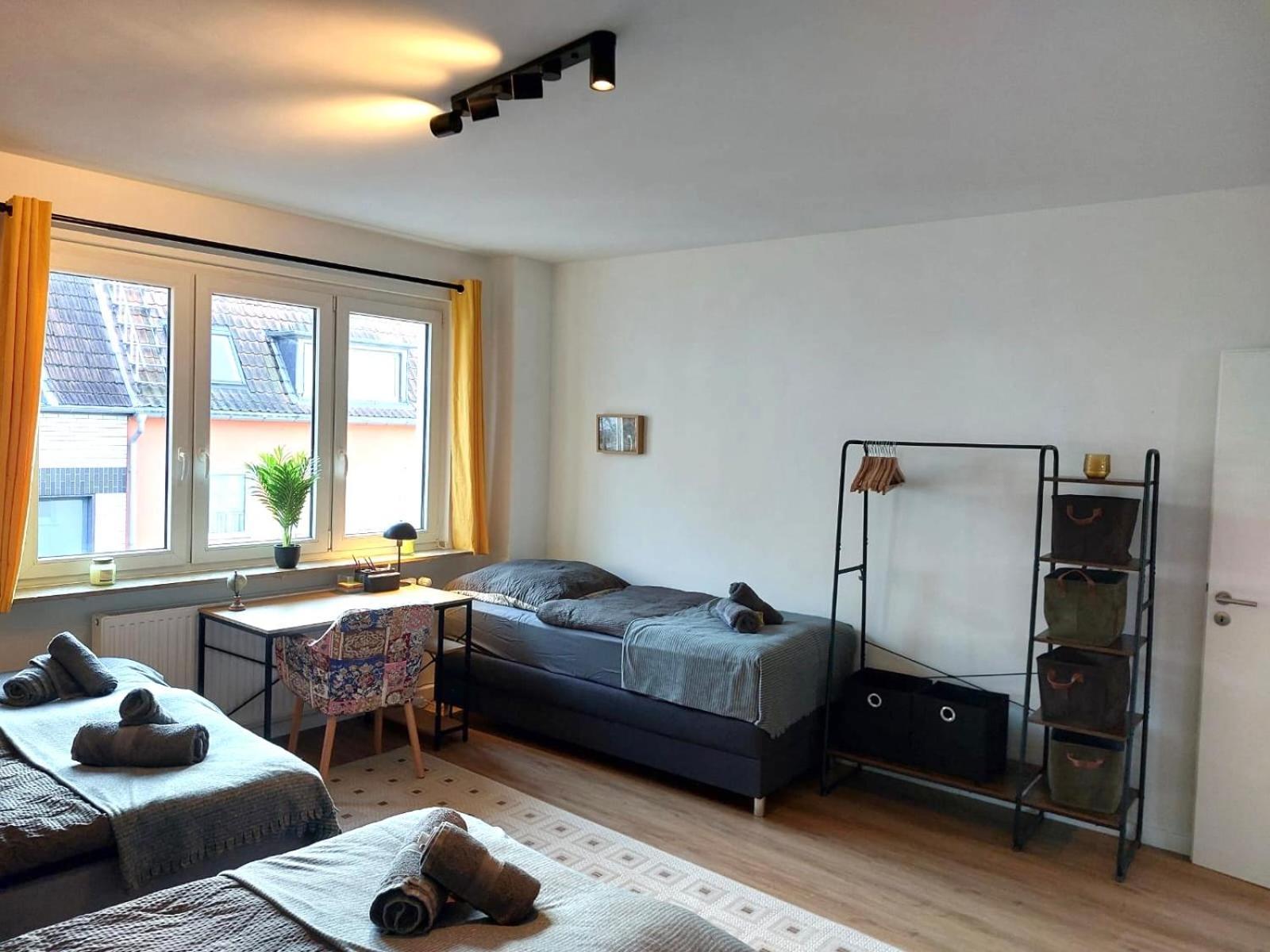 Apartament Rtr Essen - Fuer Bis Zu 8 Personen - Voll Ausgestattet - Zentral Limbecker Platz - Messe - Uniklinikum - Smart Tv - Modern Zewnętrze zdjęcie